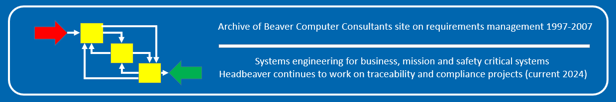 Beaver Computer Consultants - Consultants in systems engineering for business, mission and safety critical systems