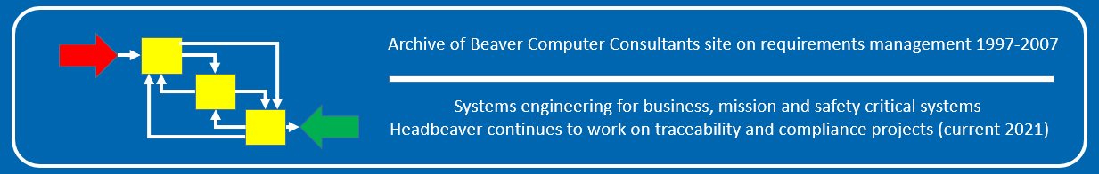 Beaver Computer Consultants - Consultants in systems engineering for business, mission and safety critical systems